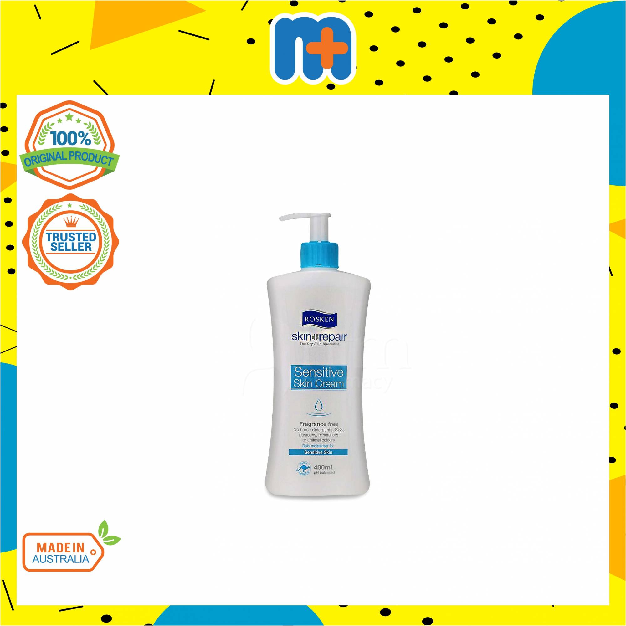 rosken sensitive skin cream 400ml